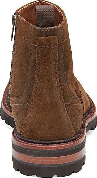 Men's Dudley Lug-Sole Suede Boots - Brown - Size 8 - Image 3