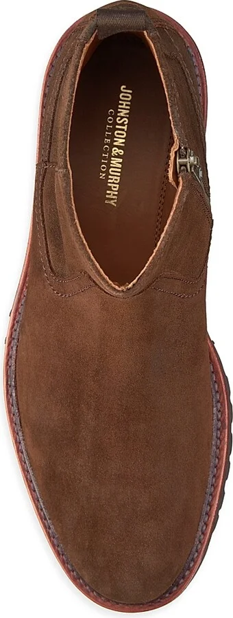 Men's Dudley Lug-Sole Suede Boots - Brown - Size 8 - Image 5