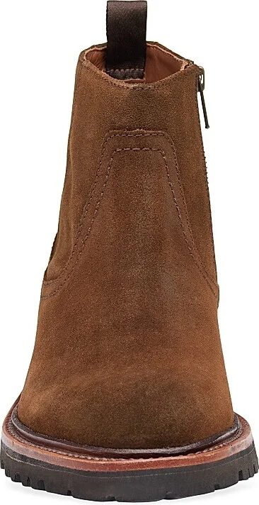 Men's Dudley Lug-Sole Suede Boots - Brown - Size 8 - Image 7