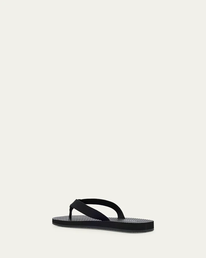 Men's Dune Leather Flip Flop Sandals - Image 5