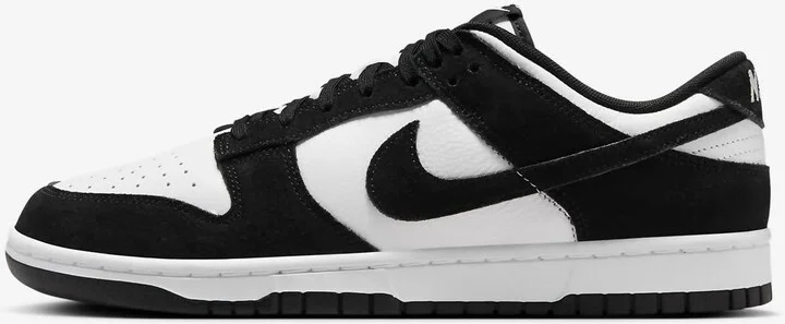 Men's Dunk Low Retro Panda Se In White/black-White