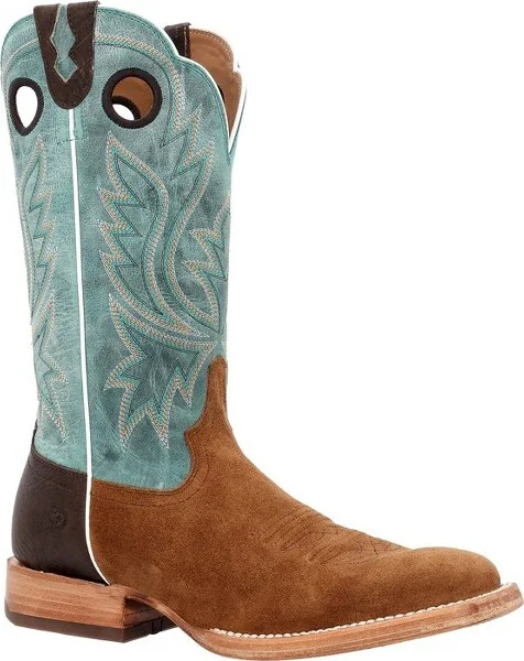 Men's Durango® Men's PRCA Collection Roughout Western Boot Size 7.5(Wide)