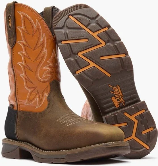 Men's Durango® Workin' Rebel™ Steel Toe Waterproof with InsulKul™ Work Boot Size - Image 2