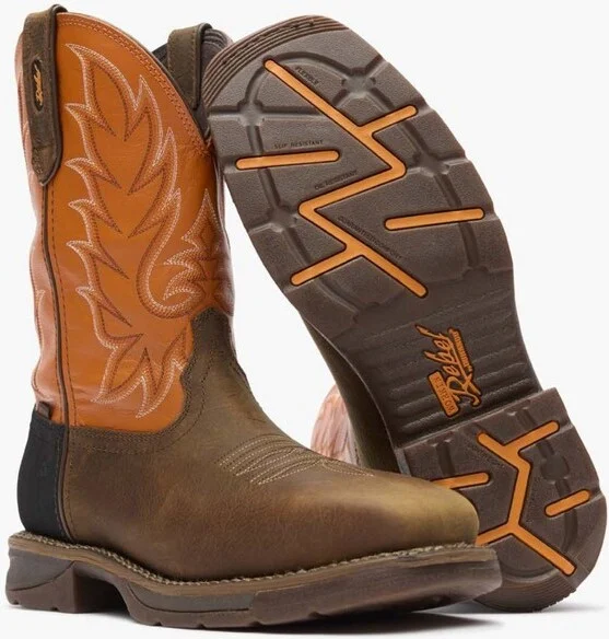 Men's Durango® Workin' Rebel™ Steel Toe Waterproof with InsulKul™ Work Boot Size - Image 3