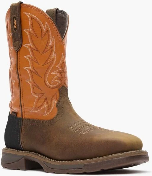 Men's Durango® Workin' Rebel™ Steel Toe Waterproof with InsulKul™ Work Boot Size