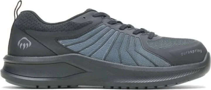 Men's Durashocks Composite Toe Work Sneakers In Black