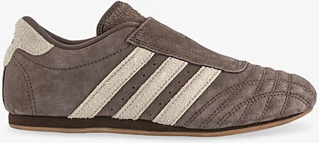 Mens Earth Strata Wonder Whit Taekwondo Suede Low-Top Trainers 11