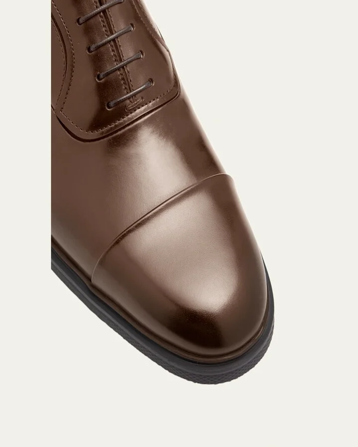 Men's Easy Leather Cap-Toe Oxfords - Image 9