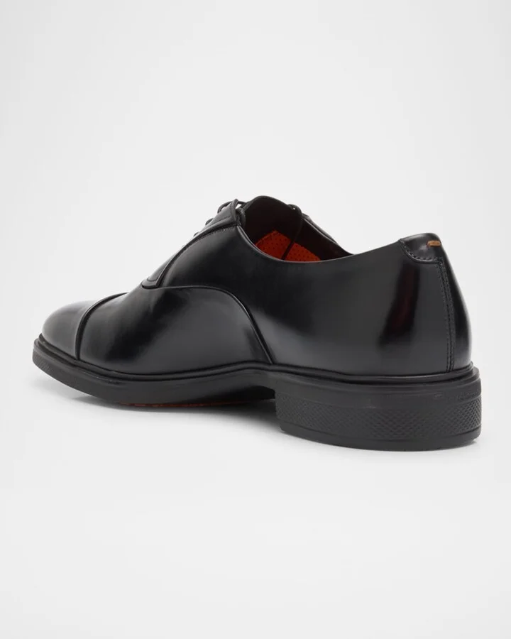 Men's Easy Leather Cap-Toe Oxfords - Image 3