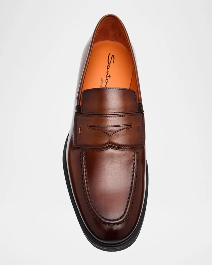 Men's Easy Leather Penny Loafers - Image 2