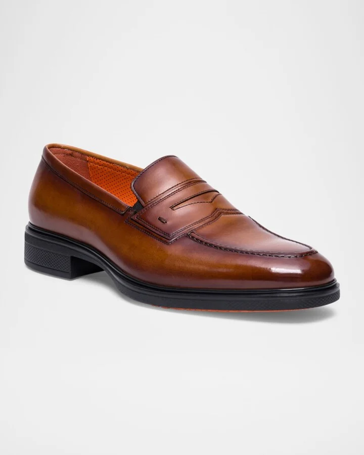 Men's Easy Leather Penny Loafers - Image 2