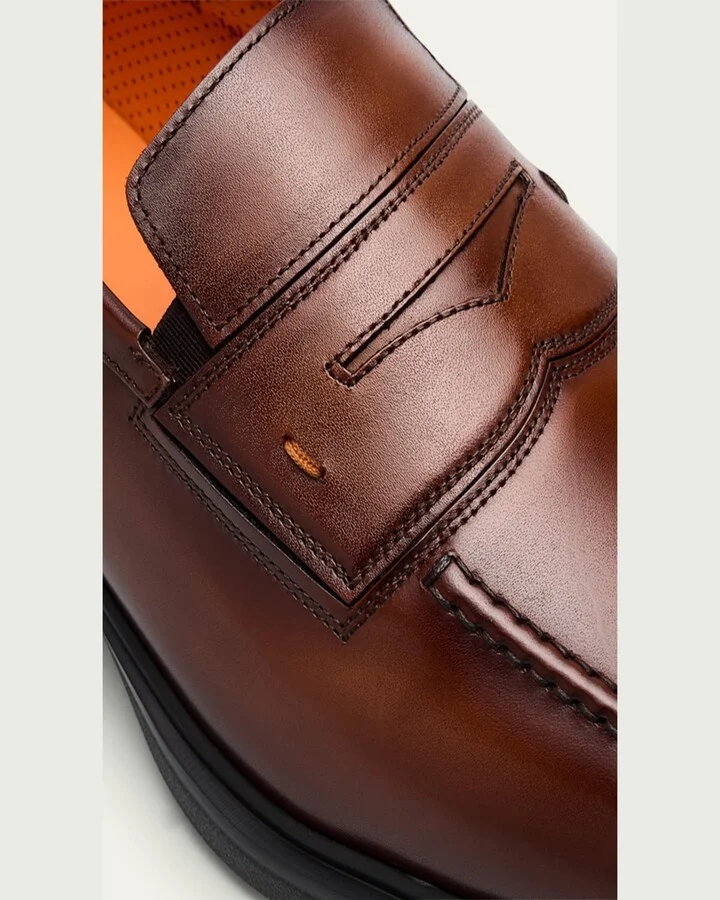 Men's Easy Leather Penny Loafers - Image 2