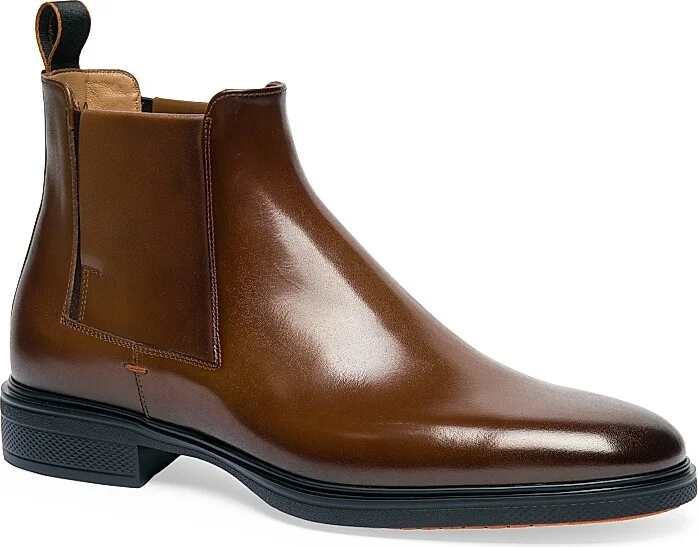 Men's Easy On Leather Chelsea Boots - Brown - Size 9 - Image 2
