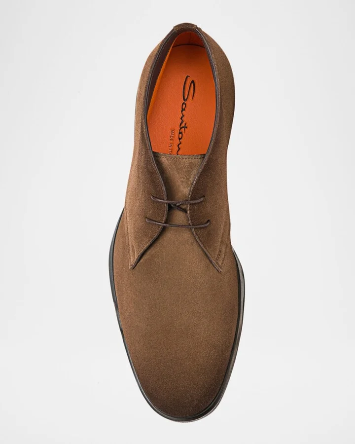 Men's Easy Suede Derby Shoes - Image 3