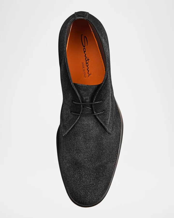 Men's Easy Suede Derby Shoes - Image 5