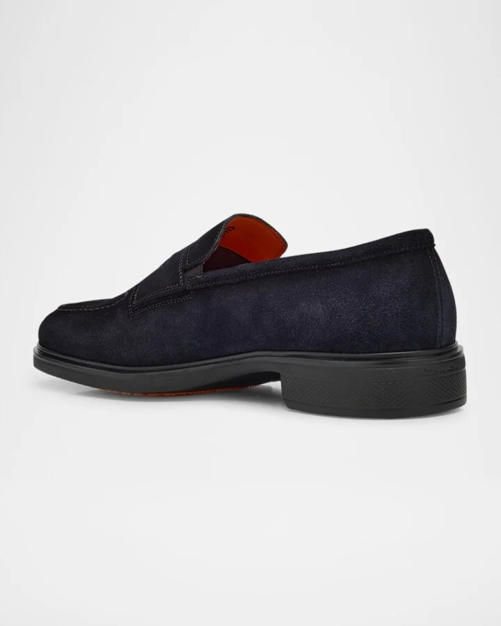 Men's Easy Suede Penny Loafers - Image 3