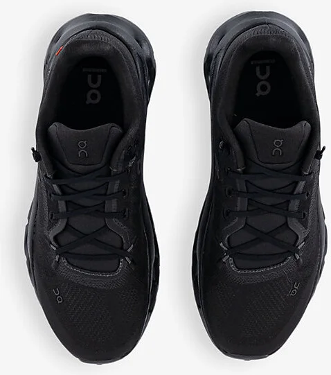 Mens Eclipse Black Cloudtilt Cushioned-Sole Mesh Low-Top Trainers Eur 42.5 / 8.5 Uk Men - Image 2