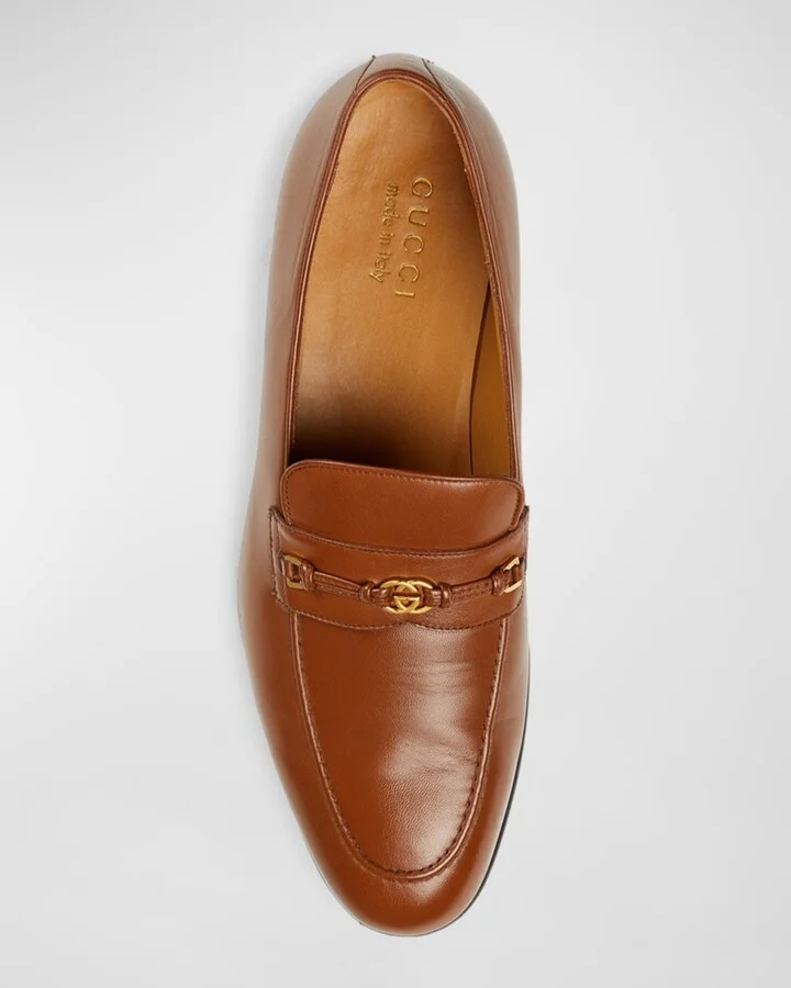Men's Ed G-Bit Leather Loafers - Image 3