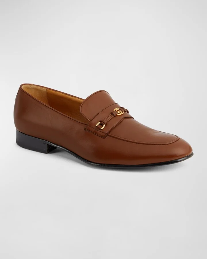 Men's Ed G-Bit Leather Loafers - Image 4