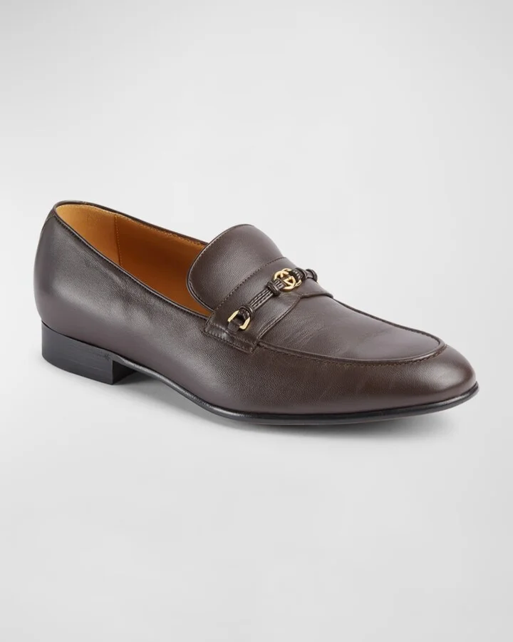 Men's Ed G-Bit Leather Loafers - Image 5