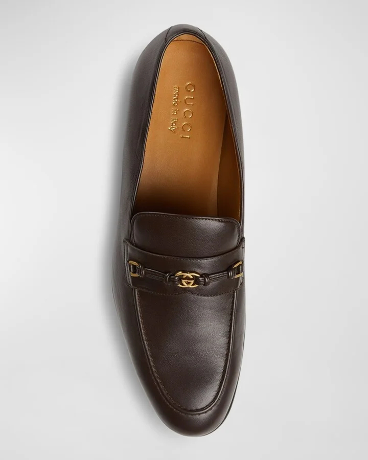 Men's Ed G-Bit Leather Loafers - Image 6