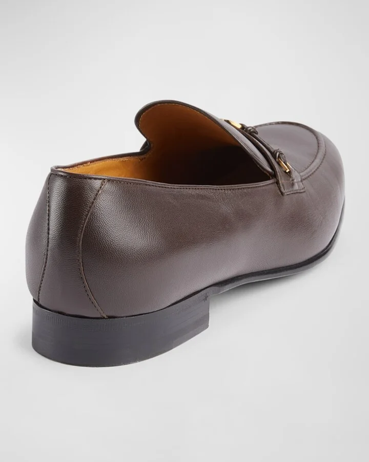 Men's Ed G-Bit Leather Loafers - Image 7