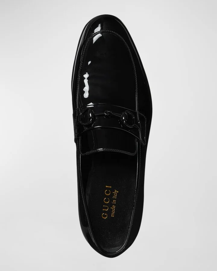 Men's Ed Patent Leather Bit Loafers - Image 2