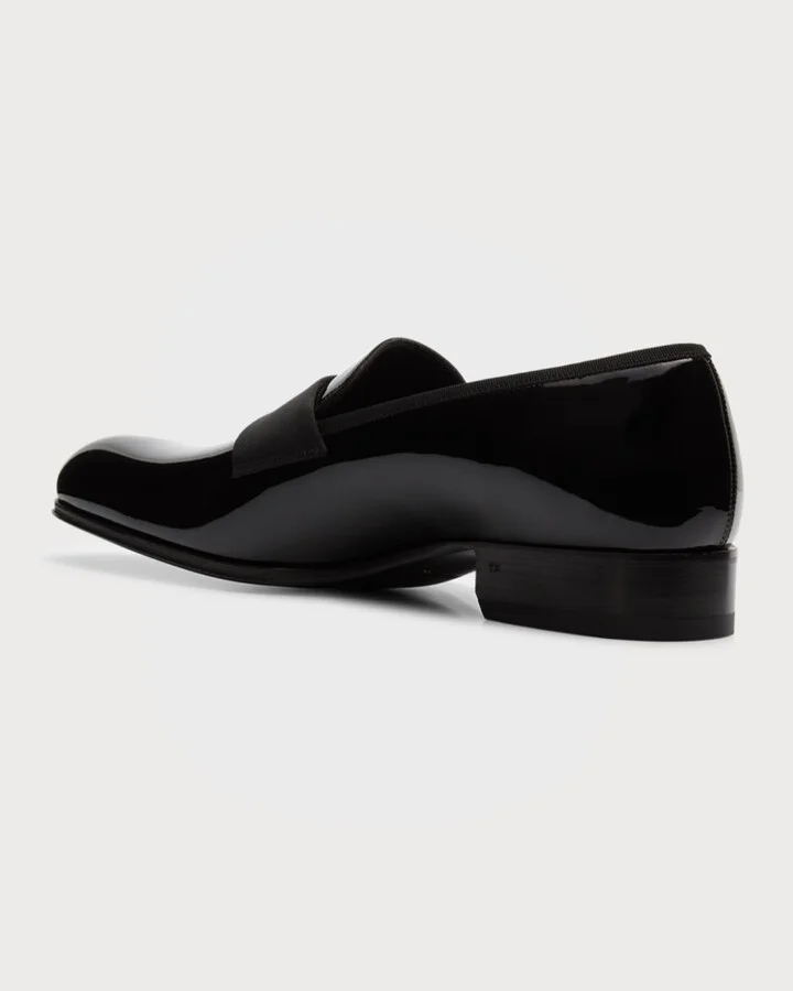 Men's Edgar Patent Leather Loafers - Image 2