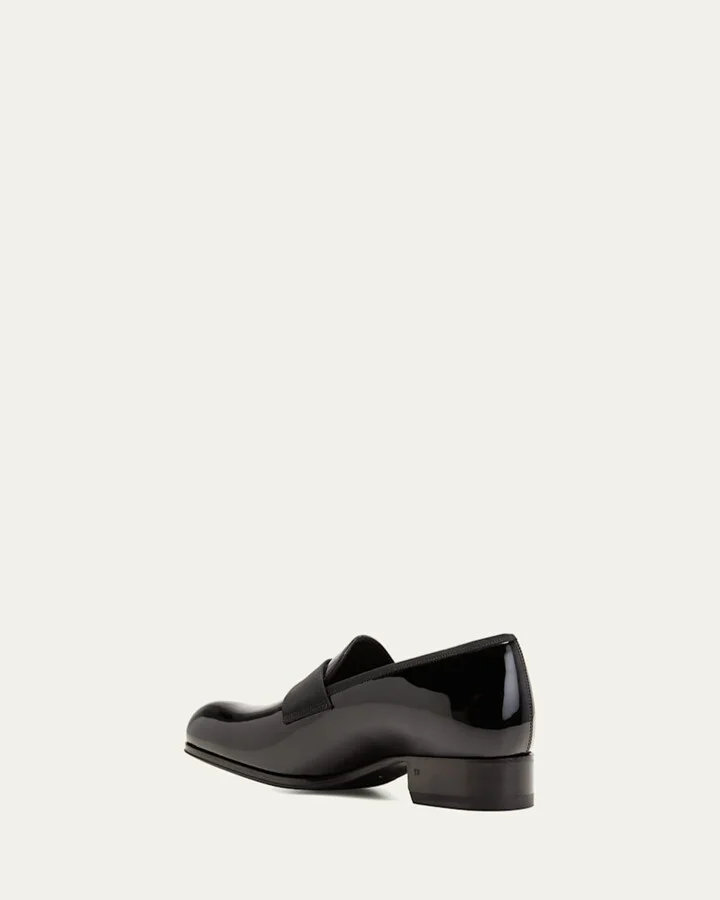 Men's Edgar Patent Leather Loafers - Image 2