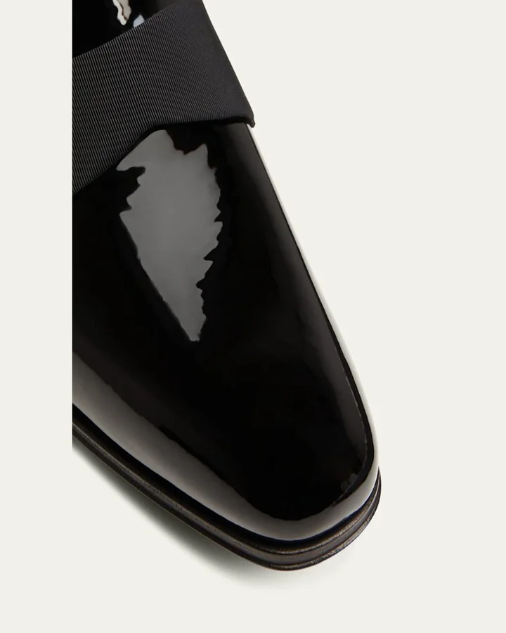 Men's Edgar Patent Leather Loafers - Image 3