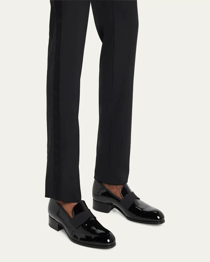 Men's Edgar Patent Leather Loafers - Image 5