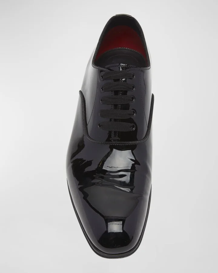 Men's Edgar Patent Leather Oxfords - Image 2