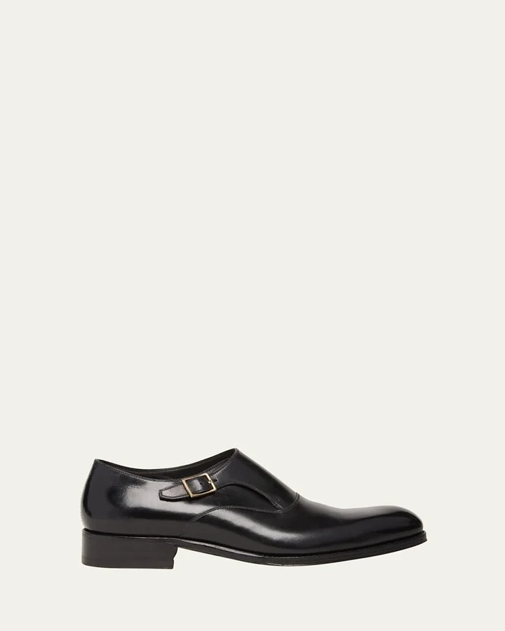Men's Edgar Single Monk Strap Shoes