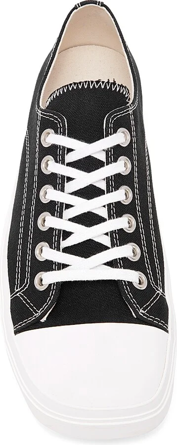 Men's Edge Low-Top Lace-up Sneakers - Black - Size 7 - Image 4