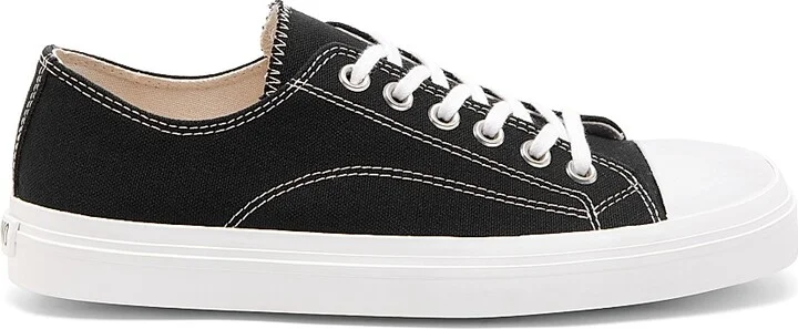 Men's Edge Low-Top Lace-up Sneakers - Black - Size 7