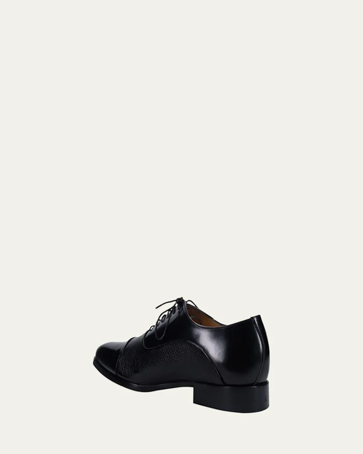 Men's Edman Weatherproof Leather Cap-Toe Oxfords - Image 5