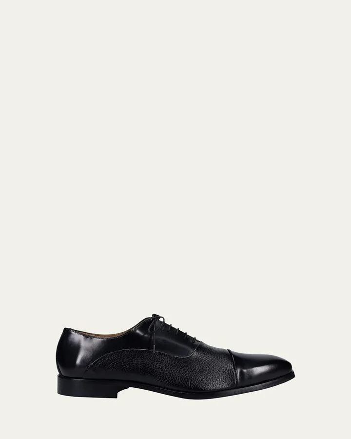 Men's Edman Weatherproof Leather Cap-Toe Oxfords