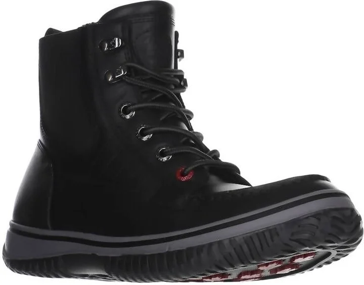 Men'S Edmund Corsica Lace Up Insulated Boots In Black