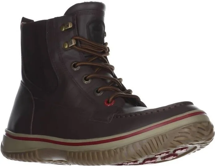 Men'S Edmund Corsica Lace Up Insulated Boots In Dark Brown