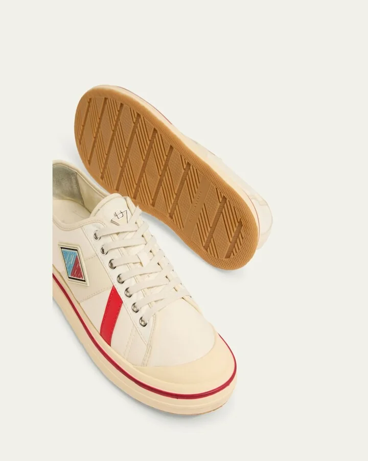 Men's Eliot Canvas Low-Top Sneakers - Image 10