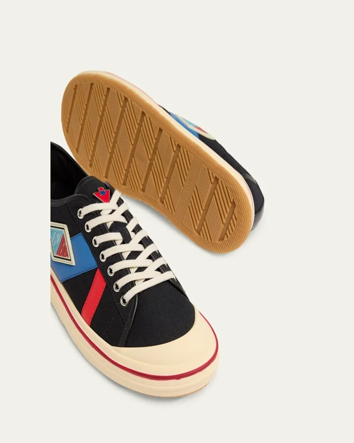 Men's Eliot Canvas Low-Top Sneakers - Image 11