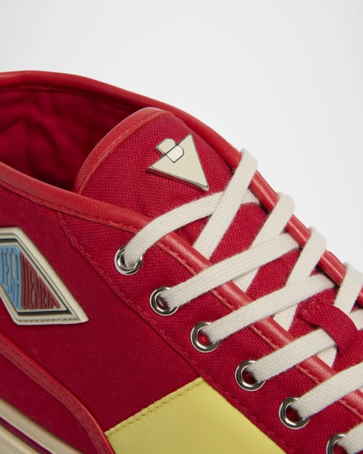 Men's Eliot Canvas Mid-Top Sneakers - Image 8