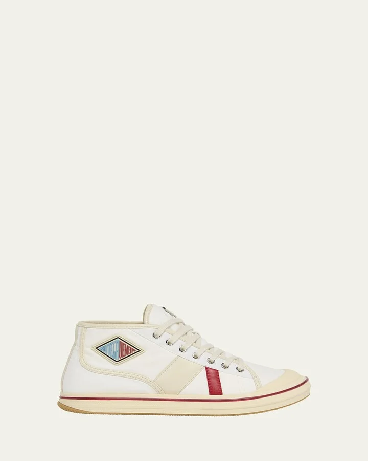 Men's Eliot Canvas Mid-Top Sneakers