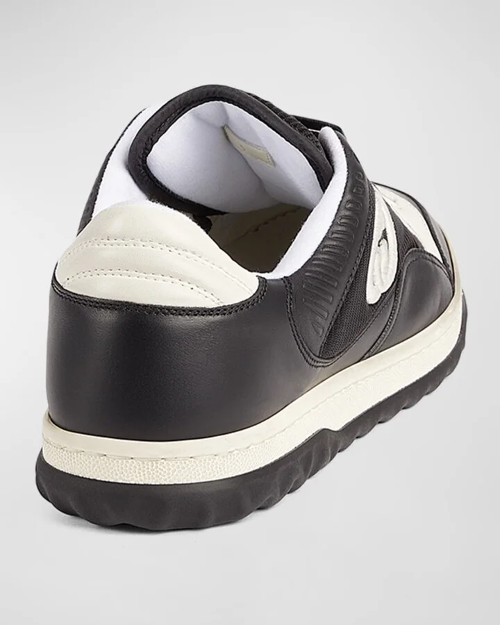 Men's Embroidered GG Low-Top Sneakers - Image 2