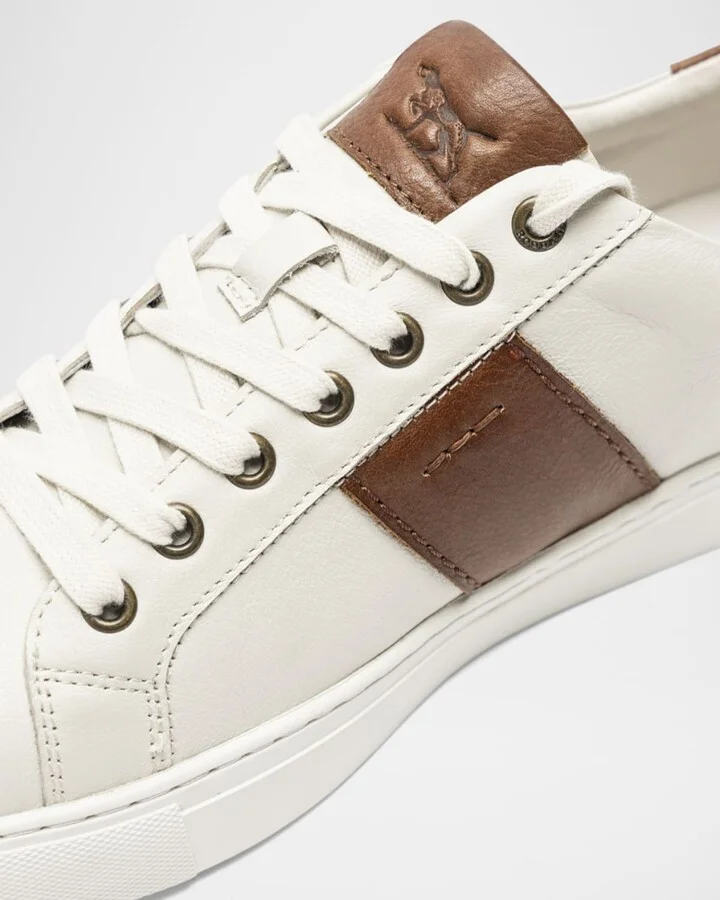 Men's Endeavour Leather Cruise Sneakers - Image 2