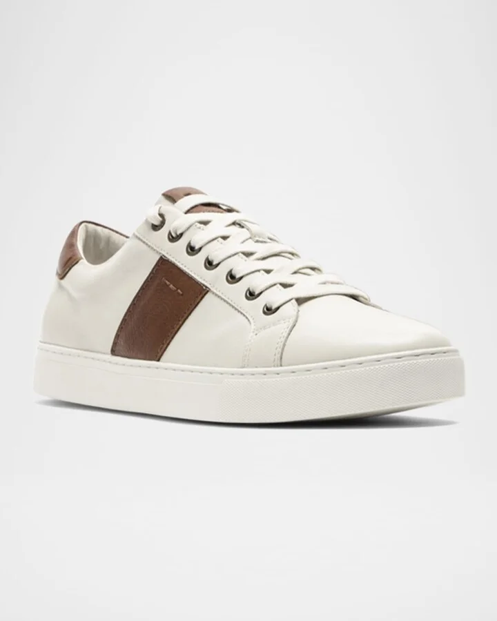 Men's Endeavour Leather Cruise Sneakers - Image 4