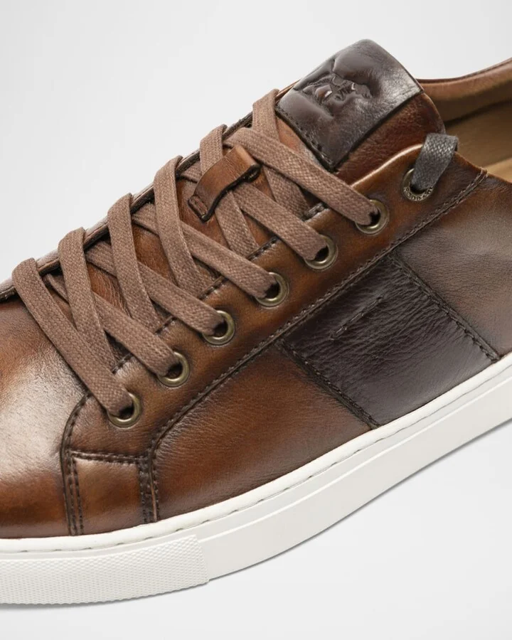 Men's Endeavour Leather Cruise Sneakers - Image 11