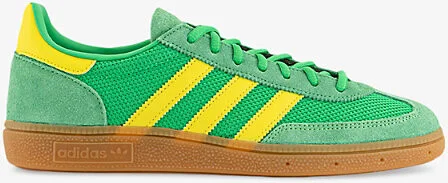 Mens Energy Green Handball Spezial Suede and Mesh Low-Top Trainers Eur 41 / 7 Uk Men
