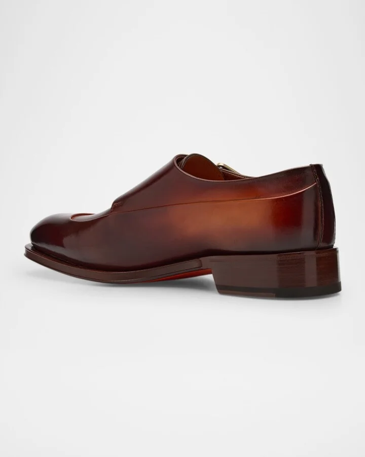 Men's Eros Double-Monk Strap Loafers - Image 5