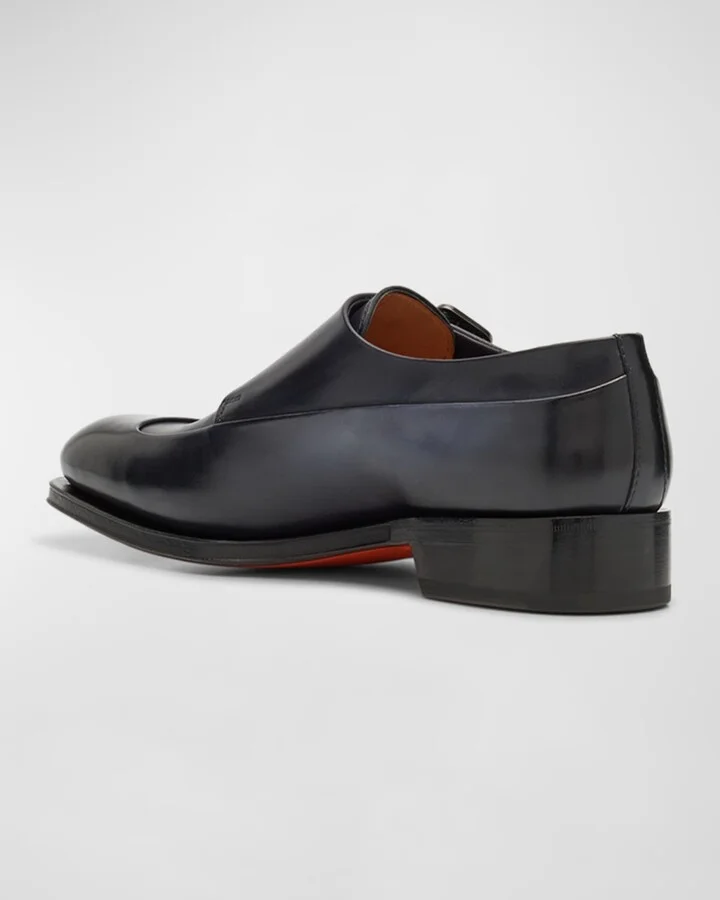 Men's Eros Double-Monk Strap Loafers - Image 9